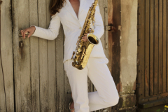 Saxophonistin Ines Weber by Berlin-SedCard.de